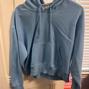 Women's Blue Hoodie Sweater